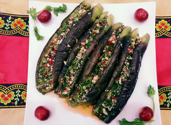 eggplant with stuffing