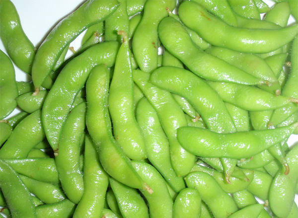 frozen green soybean